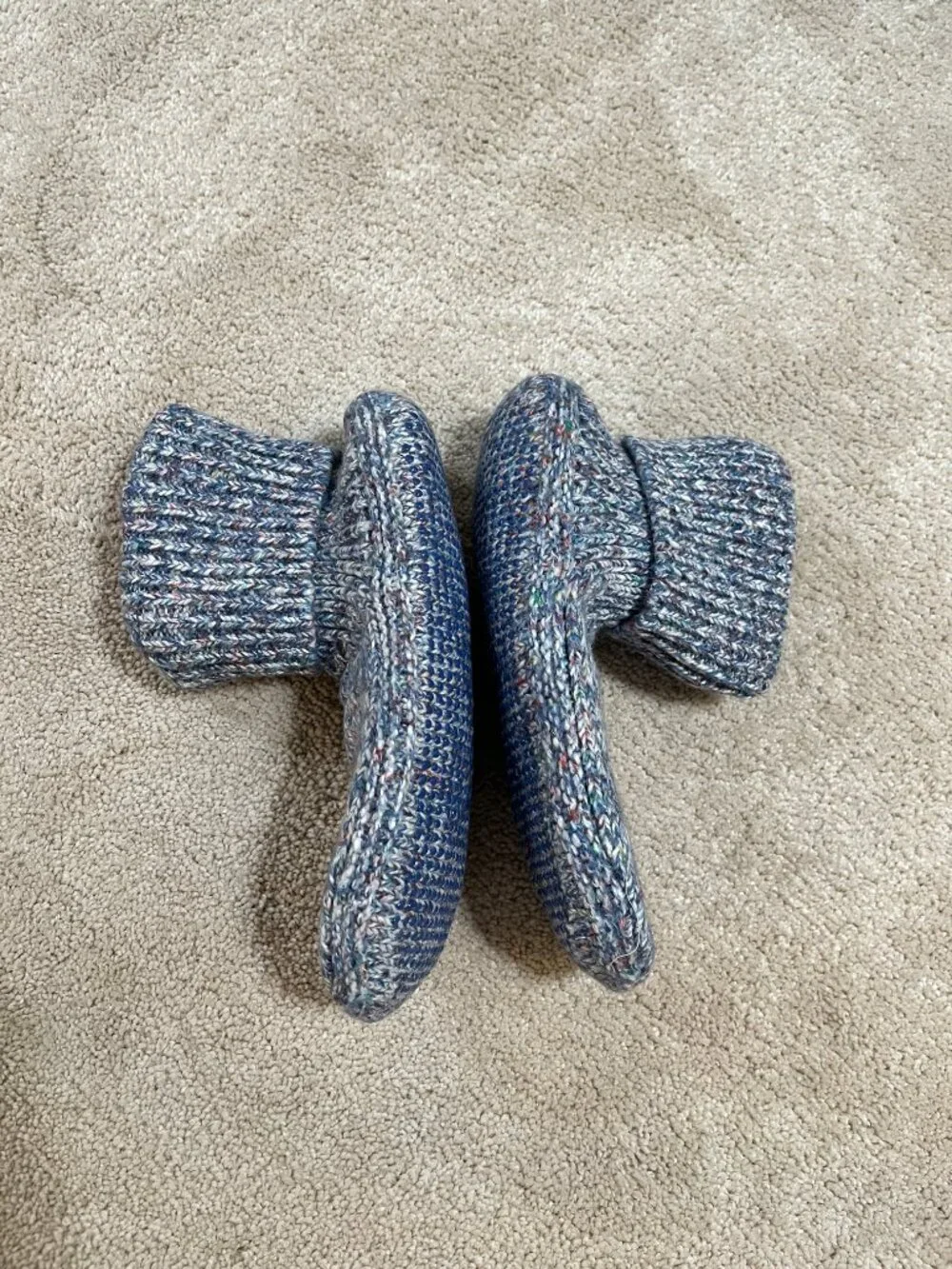 Lot of 2 New Bombas Sherpa Lined Gripper Bootie Slippers Unisex M W9-11.5 M7-9.5